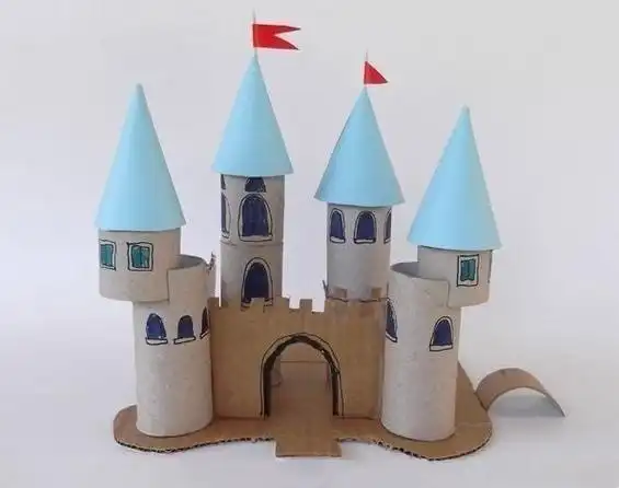 亲子手工#用完的卷纸筒不要扔,收集起来,可以和宝宝一起做做纸筒手工