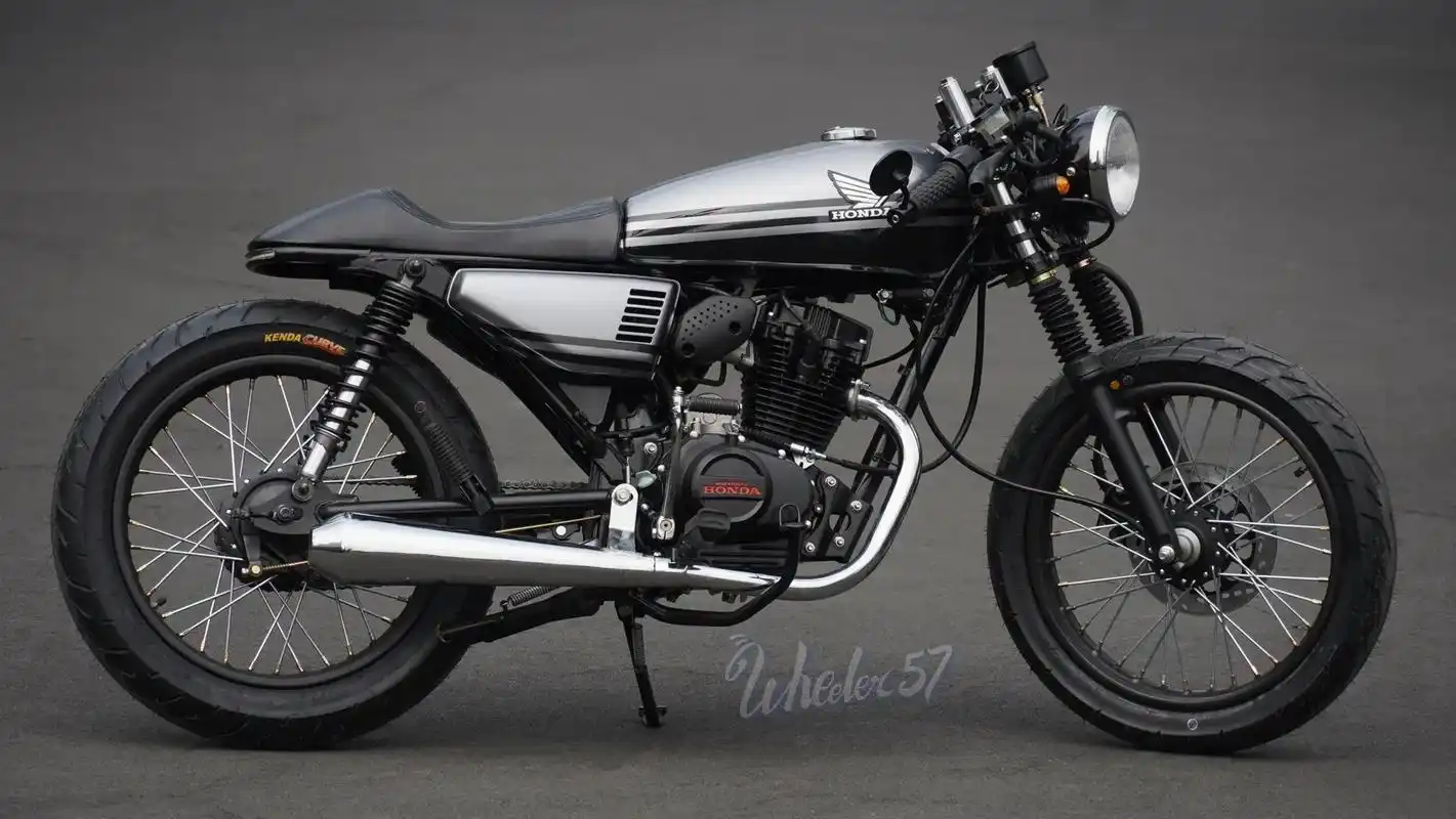 本田cg125 改 咖啡