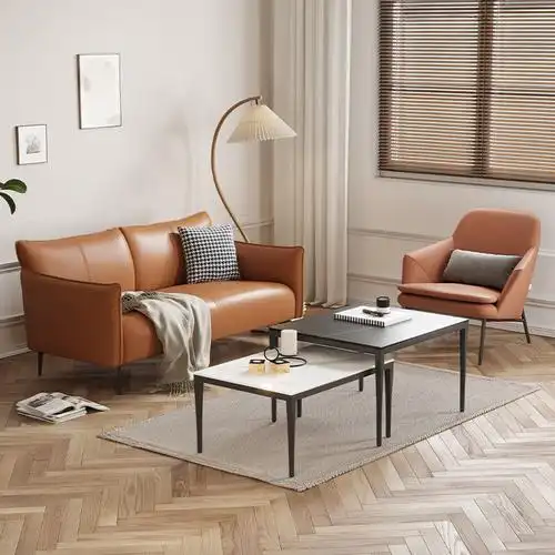 域赢北欧布艺沙发客厅民宿简约现代风卧室家用公寓沙发海绵三人款