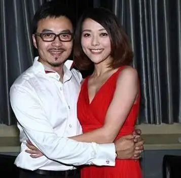 汪涵和妻子杨乐乐.