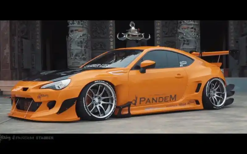 丰田86丨rocketbunny火箭兔宽体套件改装_哔哩哔哩 (゜-゜)つロ 干杯