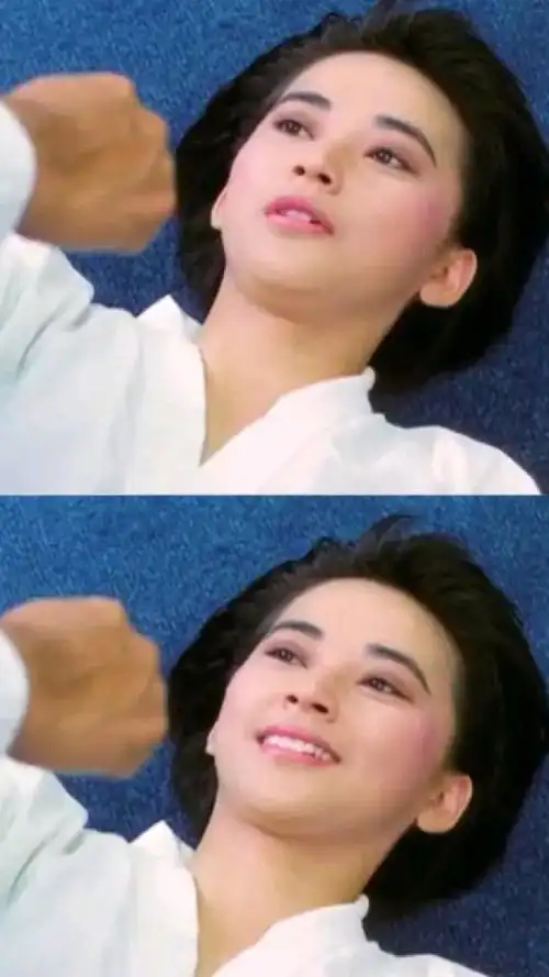 胡慧中影片内的超级女警花,就被一键封神至"千面女郎".