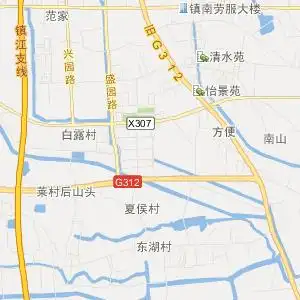 镇江市丹徒区地图