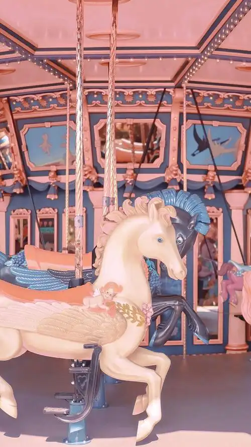 (°з°)- 少女心爆棚的旋转木马,即使被束缚着,也能带你游历任何地方