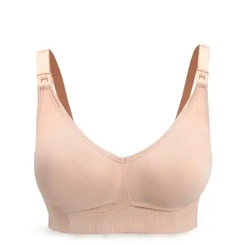 哺乐多前开内衣喂奶舒适孕妇钢圈聚拢bravado胸罩哺乳文胸