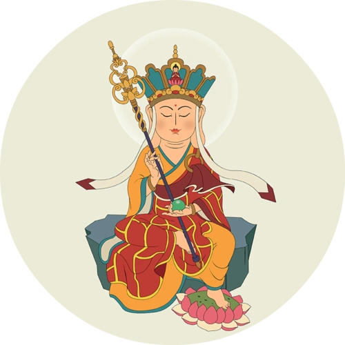 翡翠佛教雕刻题材之:地藏王菩萨