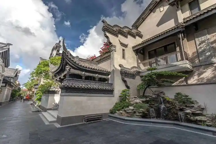 珠海横琴香洲埠四合院子售价多少钱?_文化_展览中心_开发