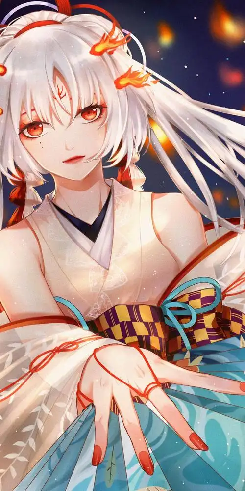 阴阳师式神不知火手机锁屏壁纸