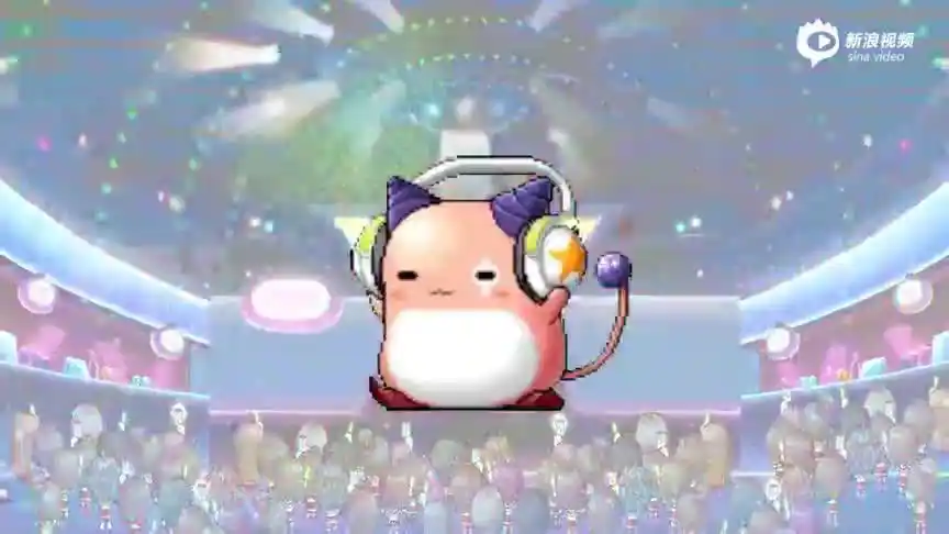 可爱粉胖子又回来啦冒险岛v176品克缤世界开放