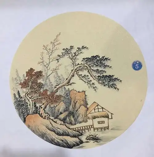 圆卡山水画学习与欣赏