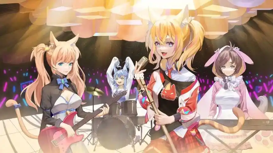 浅尝二次元的打歌舞台