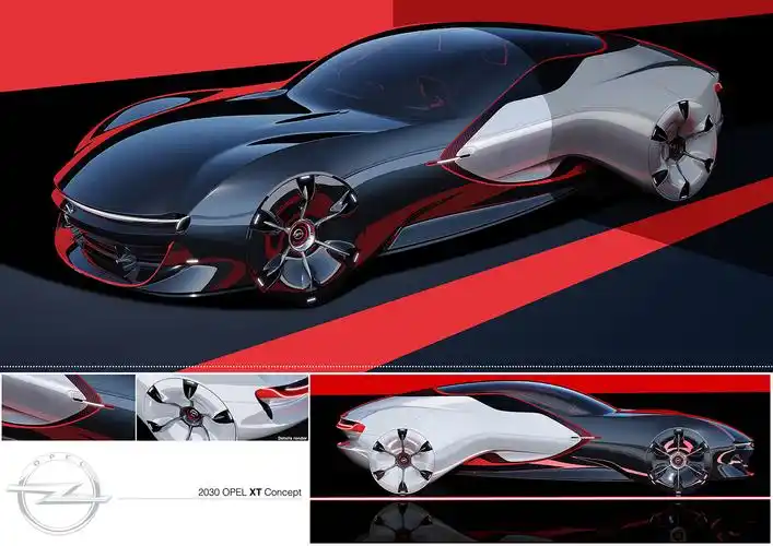 opel xt concept-欧宝未来概念车设计
