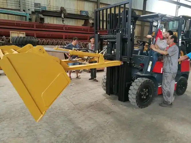 自己的叉车改铲斗的厂家叉车改铲车价格
