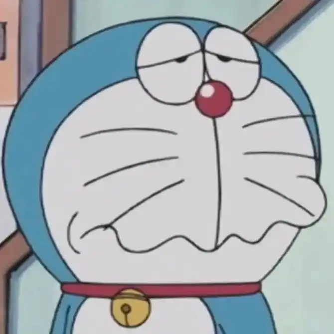 哆啦a梦 #表情包 #叮当猫 - 抖音