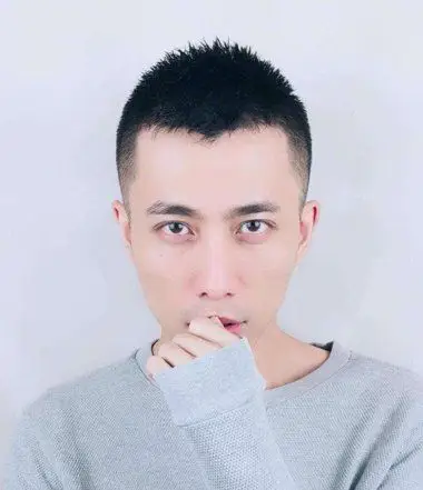 男生寸头短发发型图案 中国男士短发发型(2)