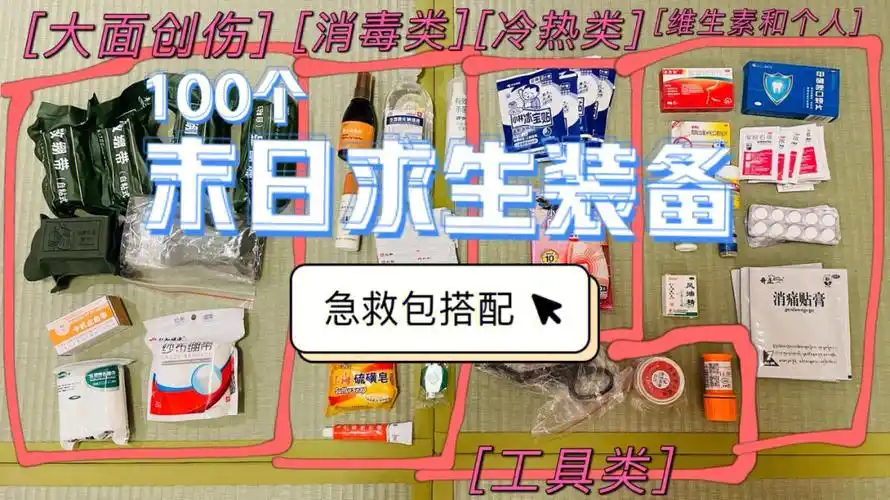 这个是#末日急救包  的配置清单之后会有#末日求生包  的配置清单两个