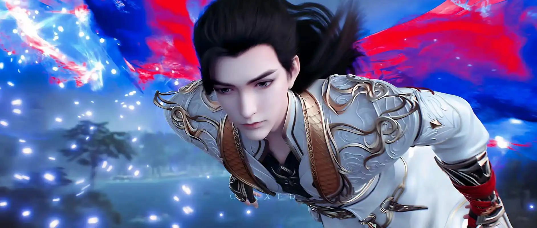 完美世界# 斗气化翼的荒天帝简直帅爆了!