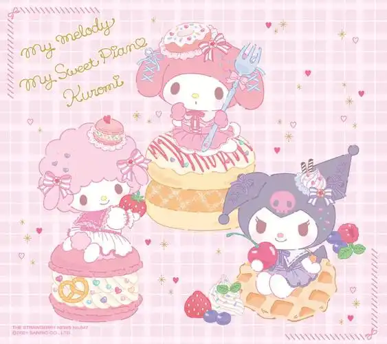 kuromi#库洛米#melody#美乐蒂#piano#piano小羊#壁纸#sanrio