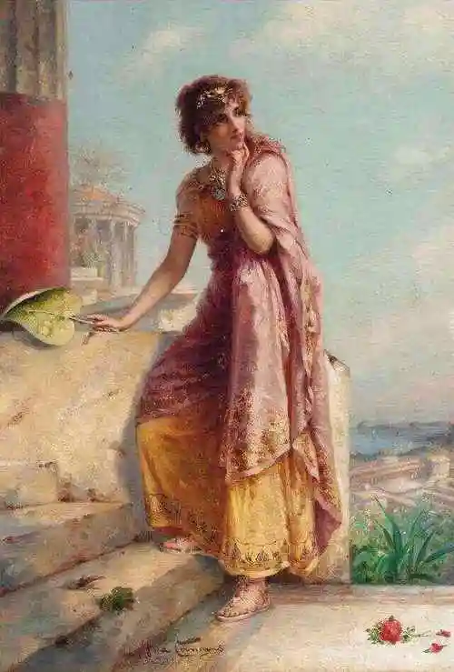 世界名画经典赏析名画里的佳人