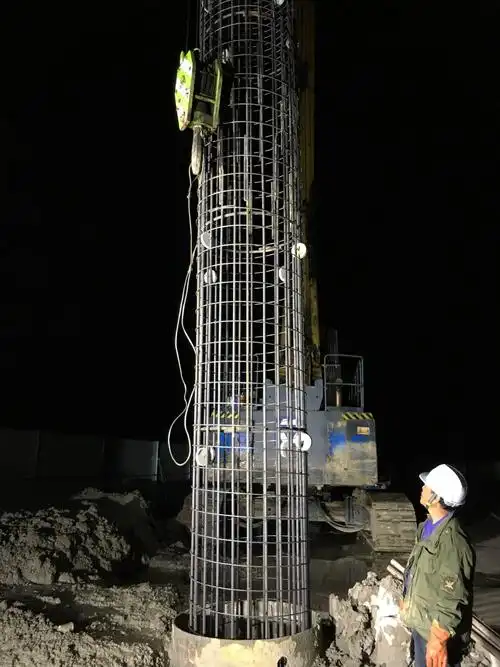 金义东19标项目部高架区间顺利完成钻孔灌注桩首桩施工