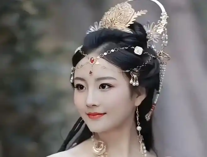 颜值气质美女完美身材 古装美人图