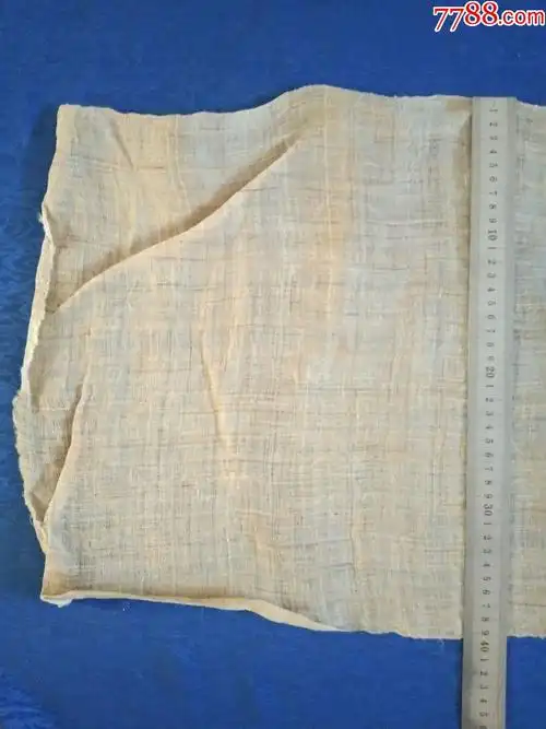 清代麻布古典家具红木高档家具专用披麻挂灰工艺纯手工编织的麻布50