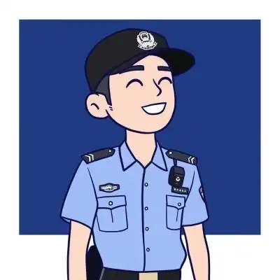 警察情侣头像一男一女