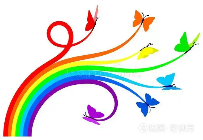 彩虹蝴蝶