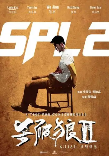 杀破狼2曝海报吴京张晋托尼贾造动作盛宴