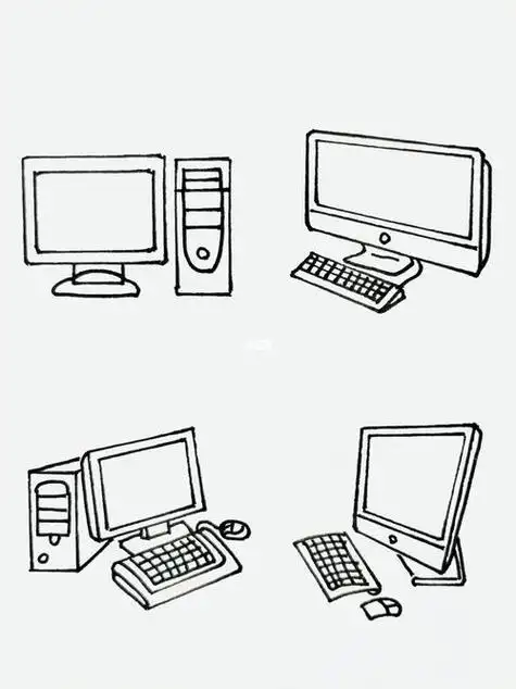 电脑简笔画图片大全电脑简笔画图片大全简单