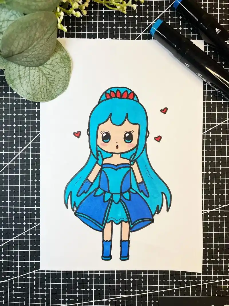 梦精灵叶罗丽,快来跟我一起画吧.小公主陈思思,简单好学的可爱 - 抖音