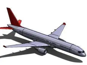 波音757飞机模型