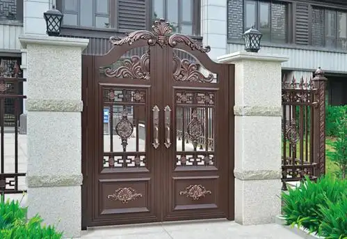 别墅大门新款还不错哦,如果能这样就好了