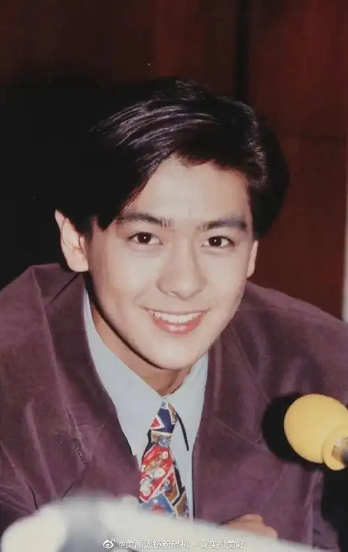 早期的林志颖,这个笑容可以当模板来学习吧#林志颖刘荷娜16年后同框