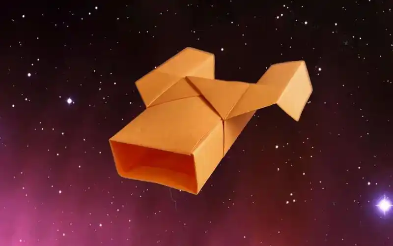 我变方了也变强了!传说中的方版太乙飞猪,星际盒子纸飞机