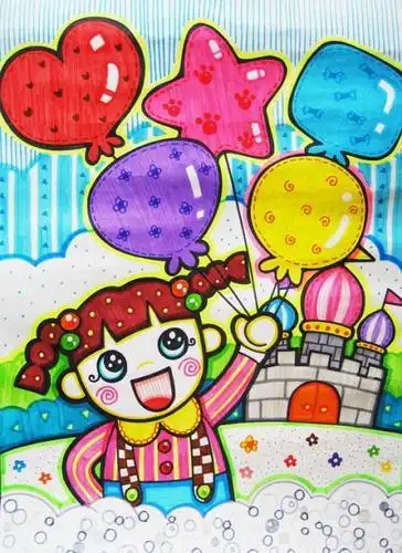 幼儿园老师简笔画范画