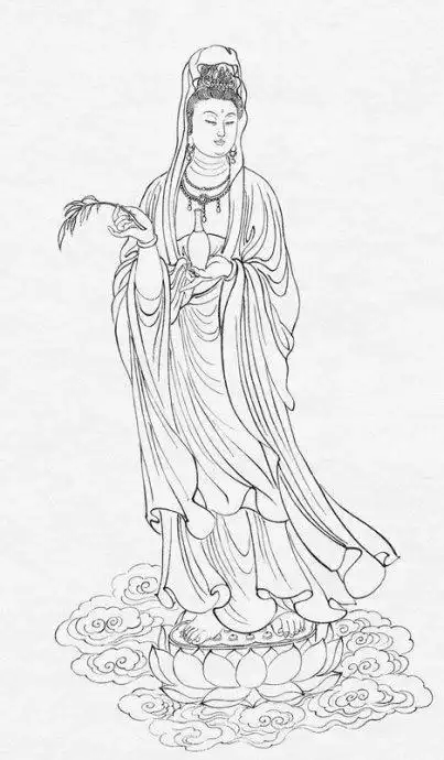 现在需要一个观音菩萨的佛首像