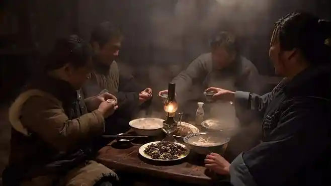 闯关东:朱家四口热闹过年,家里突然来人,朱开山变得心事重重