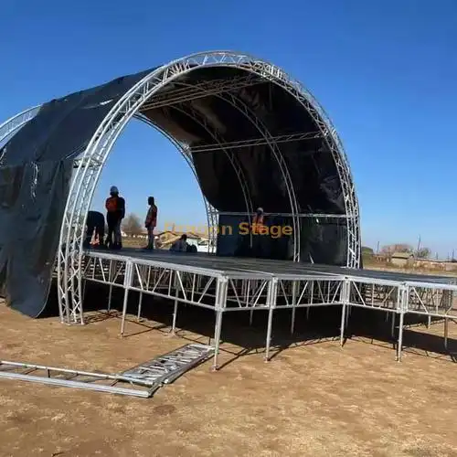 铝合金婚礼拱架舞台桁架装饰