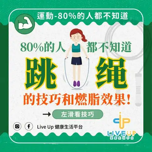 运动健康80的人不知跳绳的技巧好处