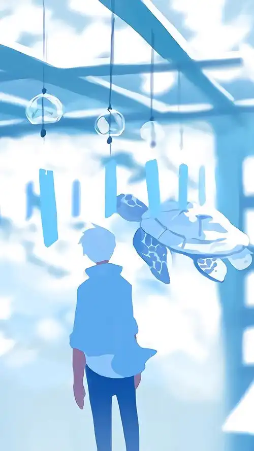 极简创意插画唯美高清手机壁纸