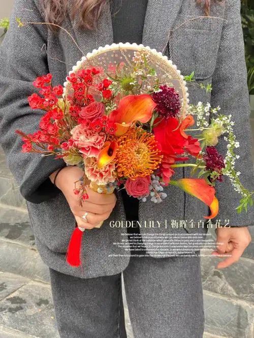 中式婚礼里手捧花才是门学问90