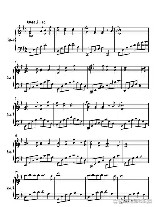 100首简单好听的钢琴简谱 | 《蜡笔小新》 在我看来六一是没有年龄之