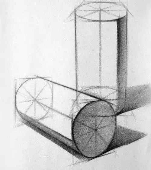 入门级美术基础教程,几何石膏该怎么画?看这一篇你就懂了