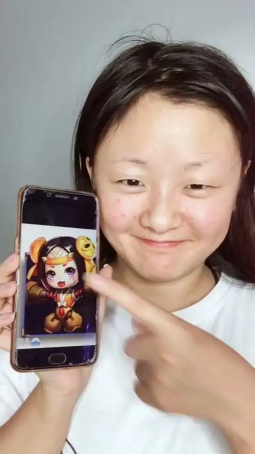 真人版鲁班七号.仿妆