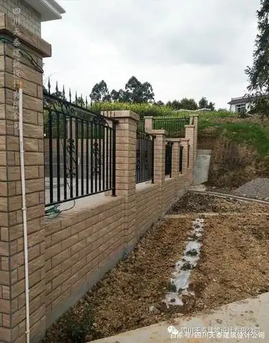 别墅围墙实景图