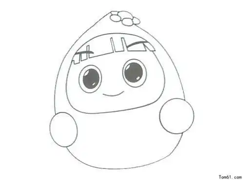 菠萝吹雪正3面简笔画果宝特攻梨花诗简笔画图片果宝特攻梨花诗 梨花诗