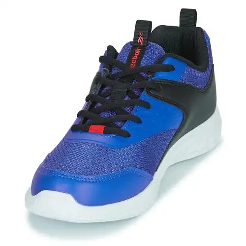 reebok锐步女鞋子运动透气减震跑步鞋系带低帮休闲球鞋蓝色夏季2022