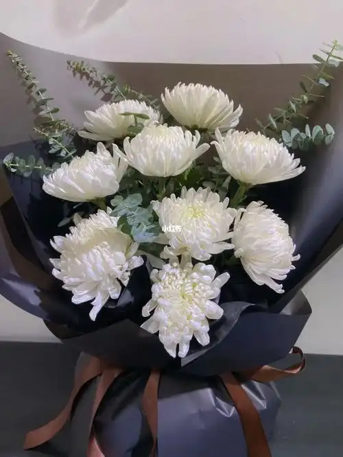 祭扫菊花花束