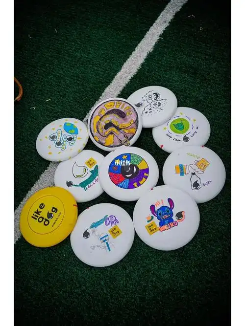 学飞盘从画它开始周六日运动达标,想重新开始锻炼了